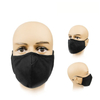 Masker Katun Hitam Ritel 3 Lapisan yang Dapat Digunakan Kembali dengan Filter